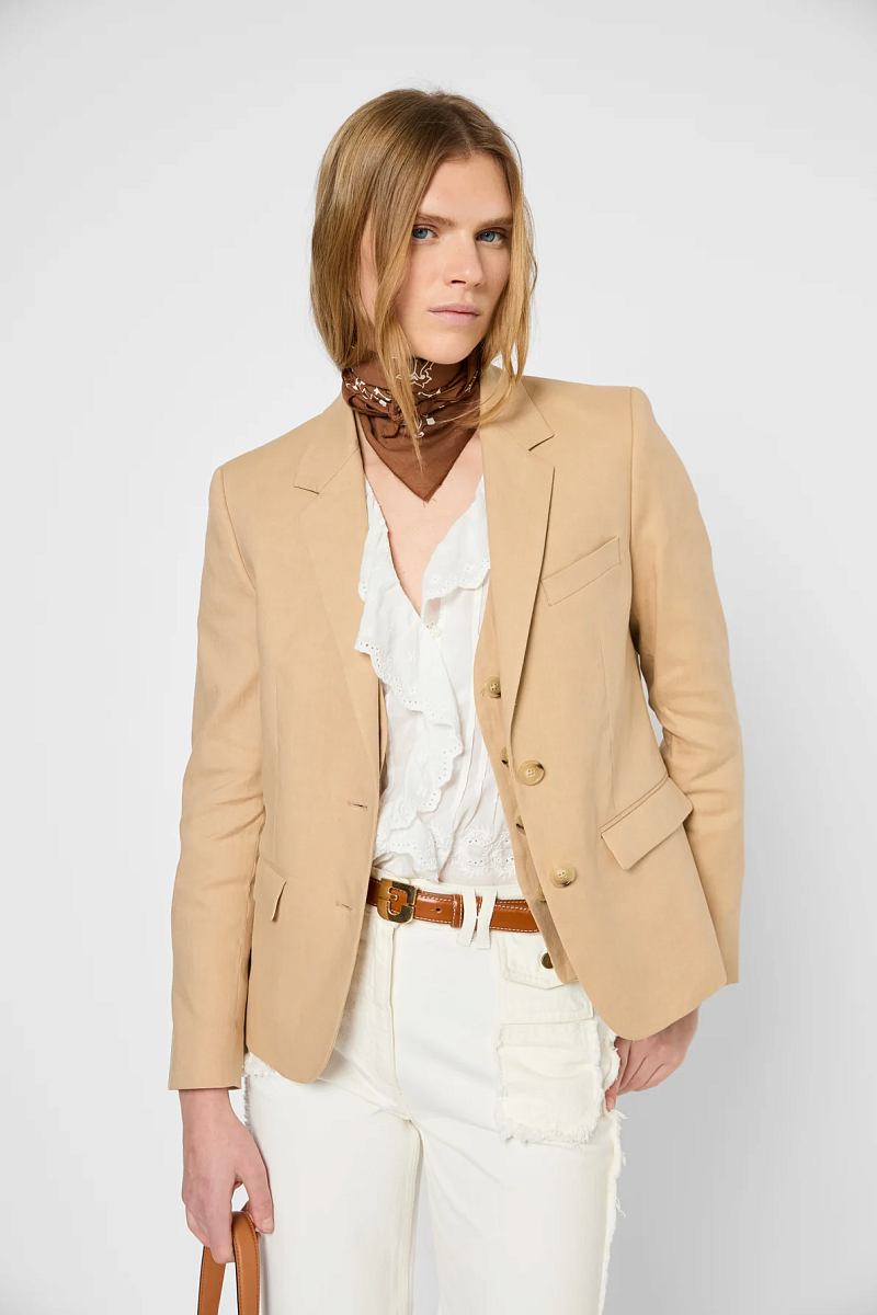 RAPHIE - Жакет из льна и хлопка