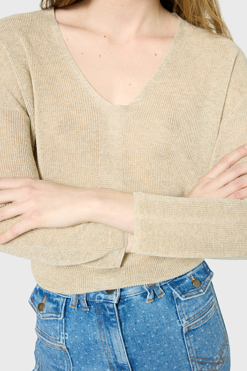 JANIKA - Пуловер с добавлением люрекса