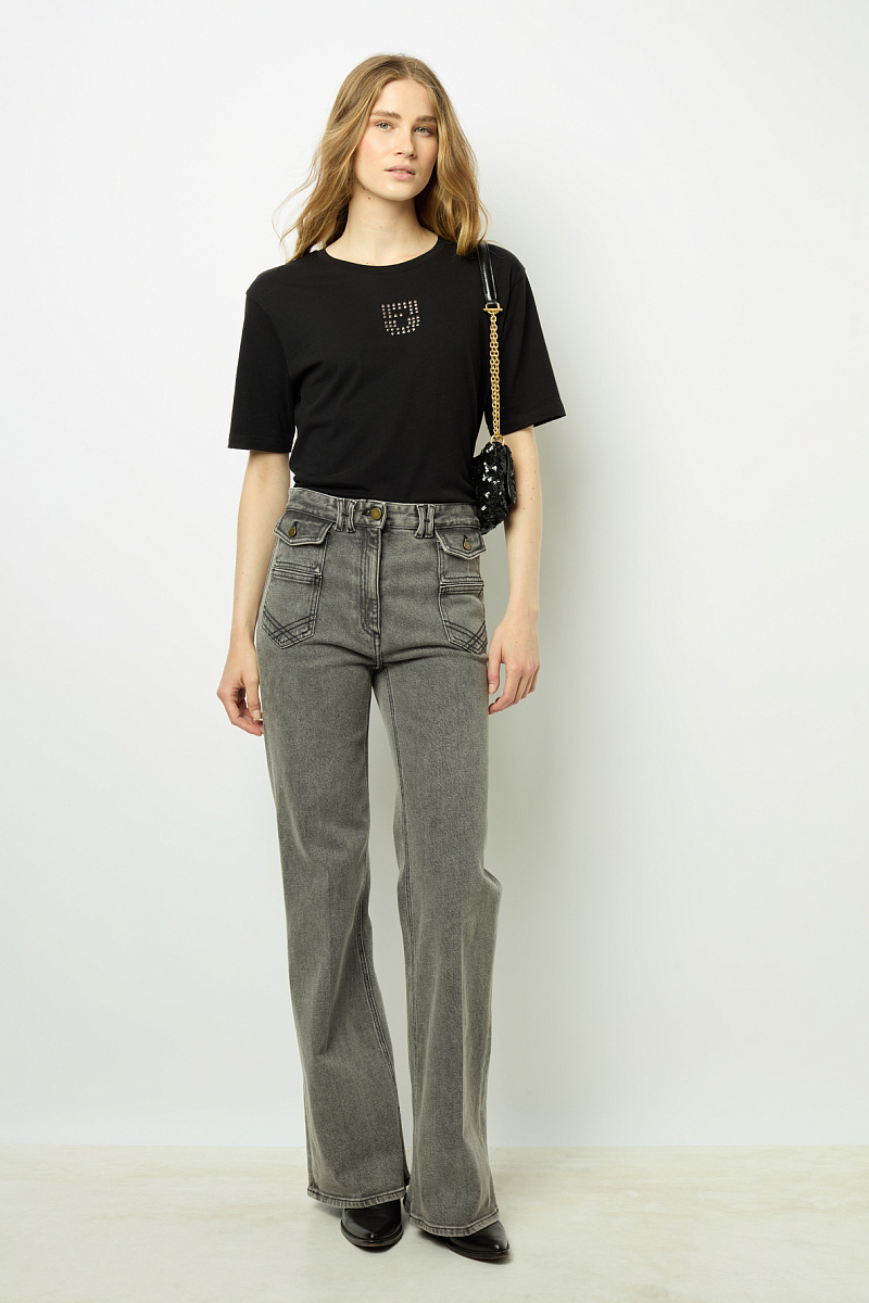 MINI FANNY - Мини сумка через плечо с пайетками