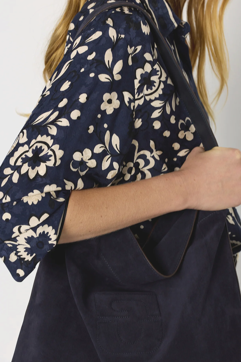 ANABELLE - Блуза из 100% вискозы с цветочным принтом