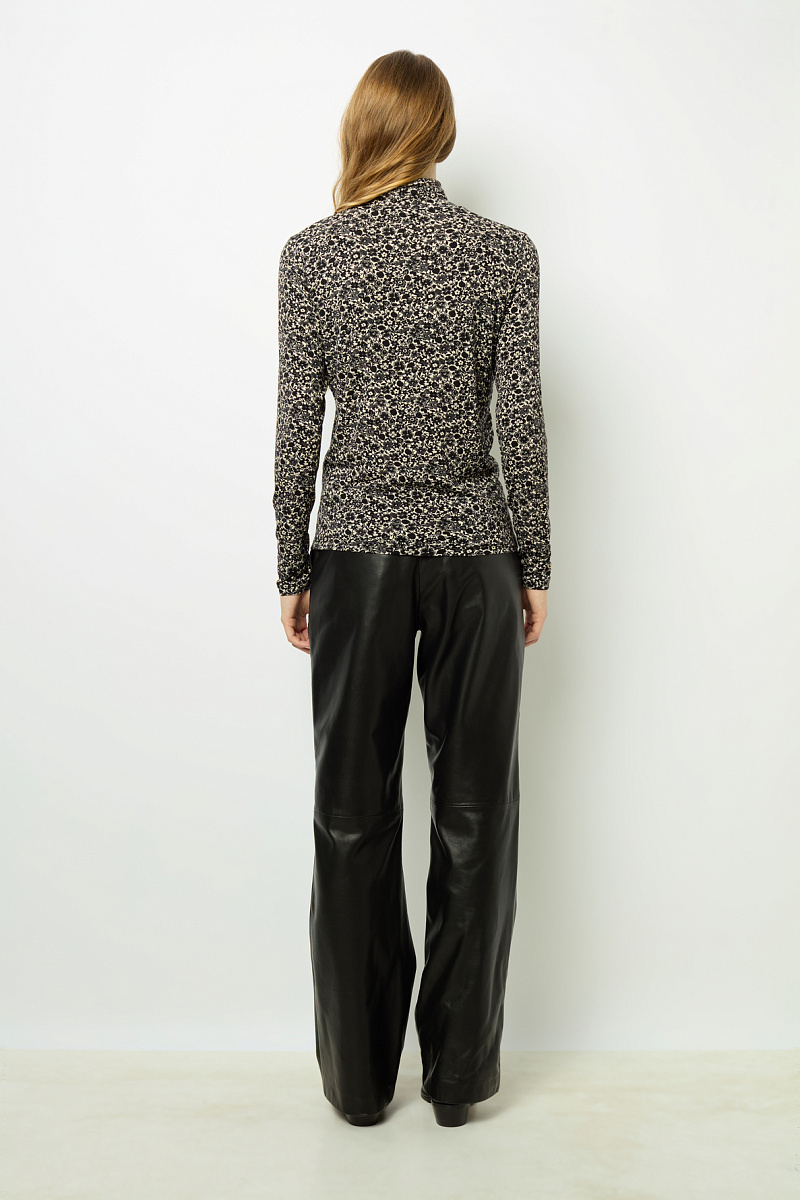 AURELIE - Водолазка с цветочным принтом