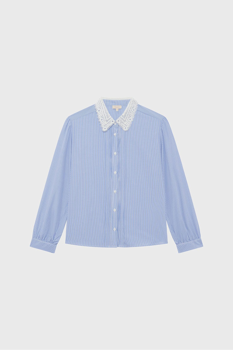 AYANA - Блуза в полоску в винтажном стиле