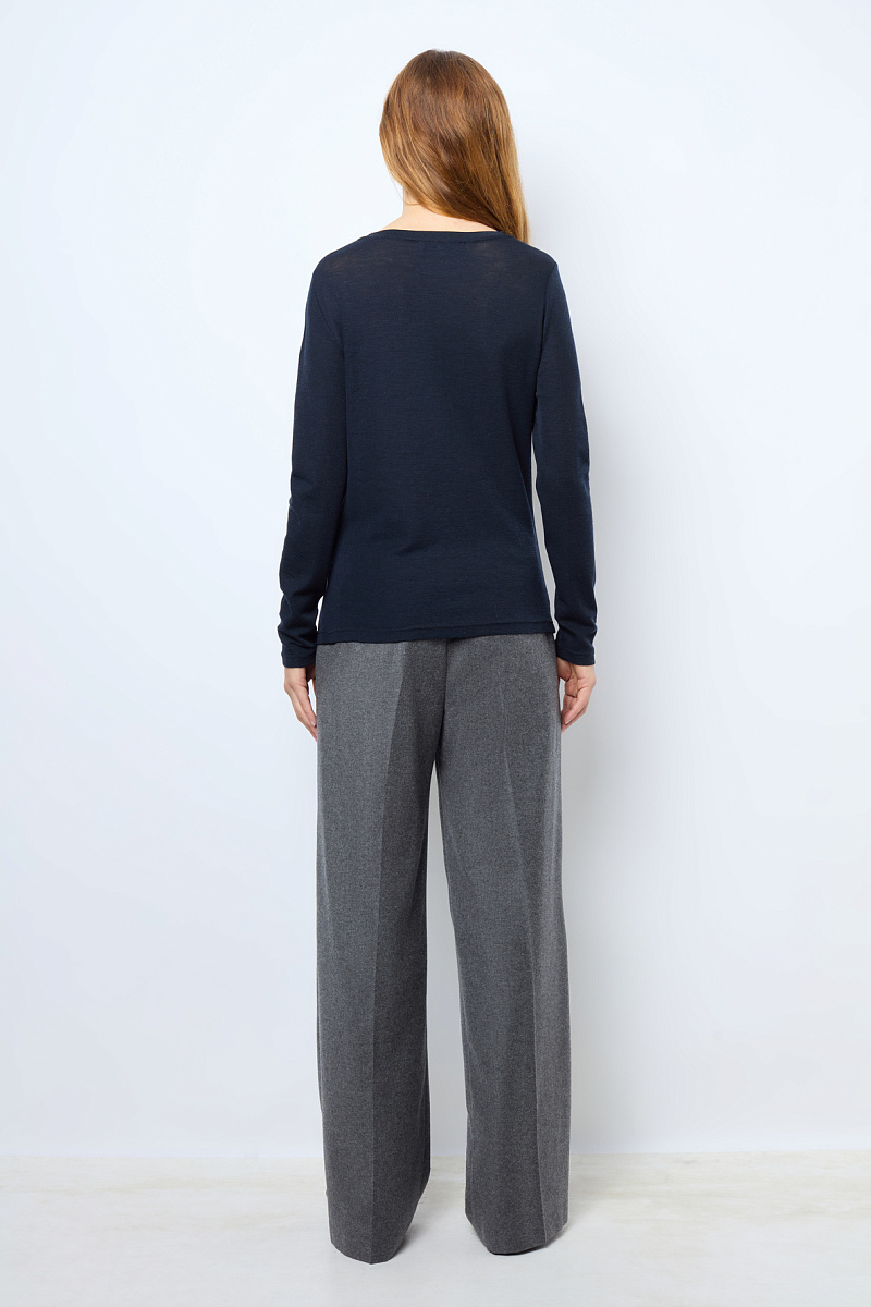 ATHENSAIS  - Футболка из тонкой шерсти в полоску