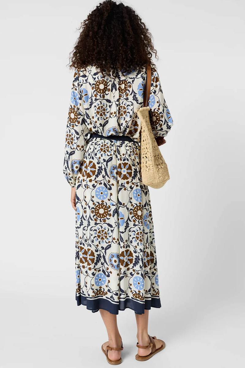JONIA - Длинная юбка с растительным принтом
