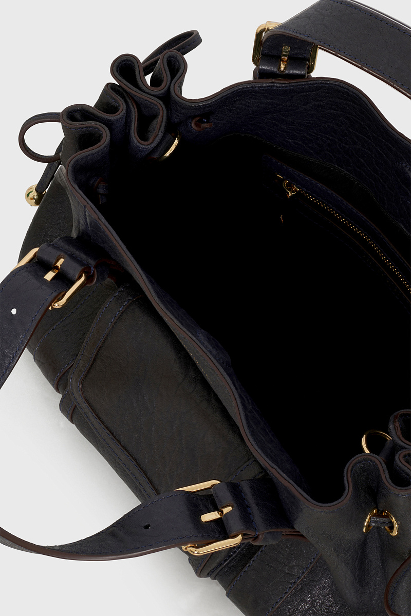 18H - Кожаная сумка из пузырчатой кожи