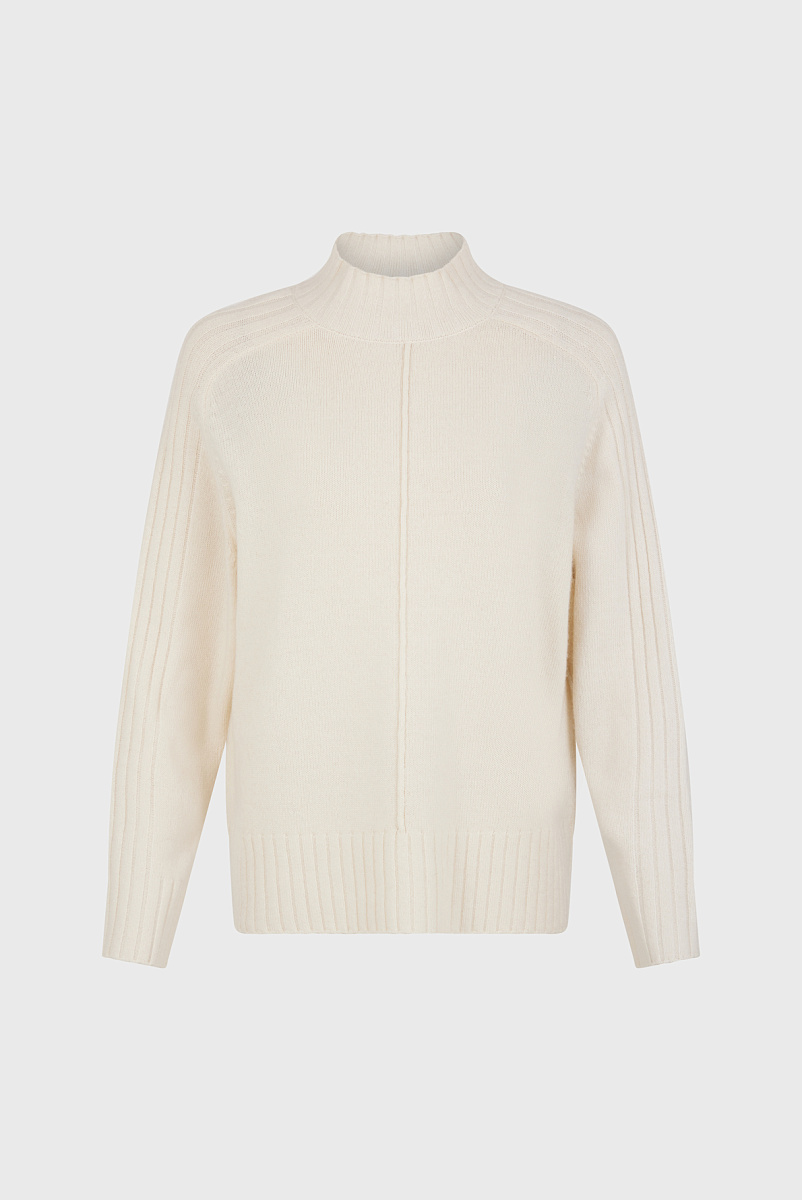 JAINA - Свитер с воротником-стойкой из шерсти