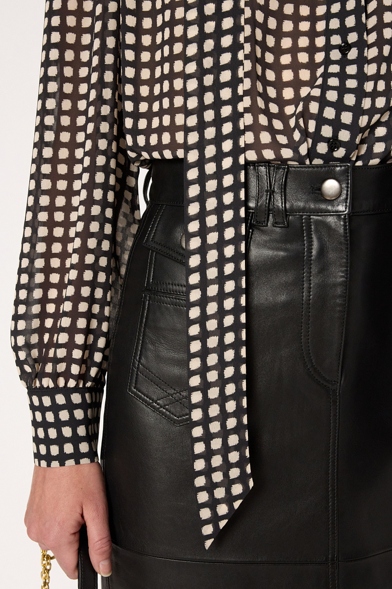 ALISHA - Блуза в горошек