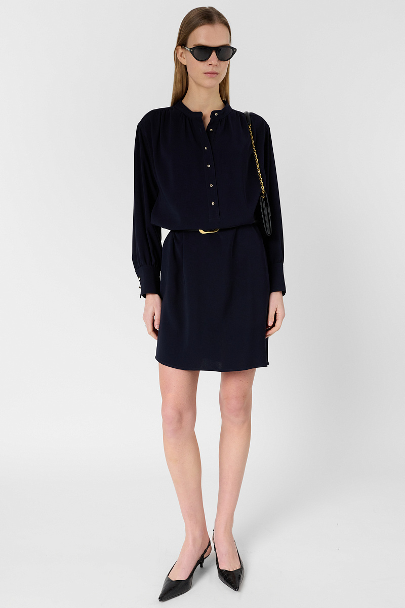 ROSINE - Синее короткое платье