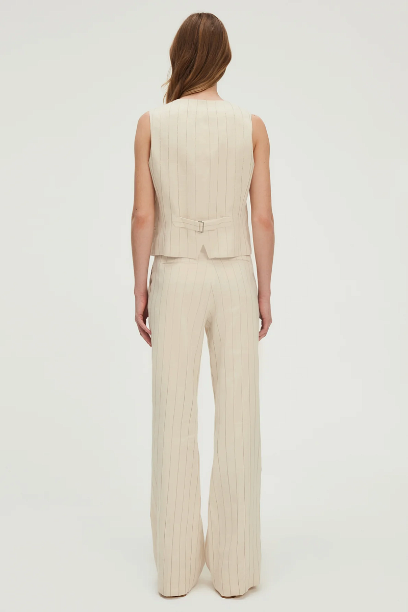 ROSENN - Жилет без рукавов в золотую полоску