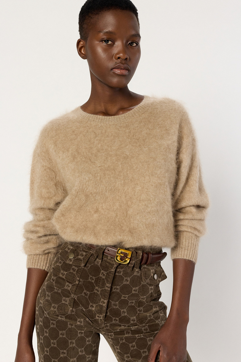 ELINA - Пушистый джемпер из 100% кашемира