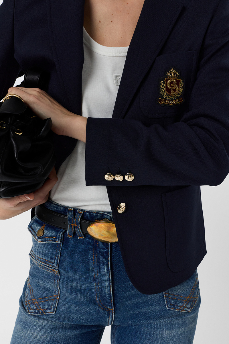 TINAIS - Синий жакет с гербом