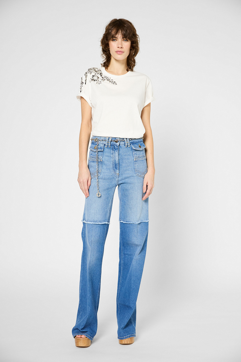 GWENN - Футболка со стразами