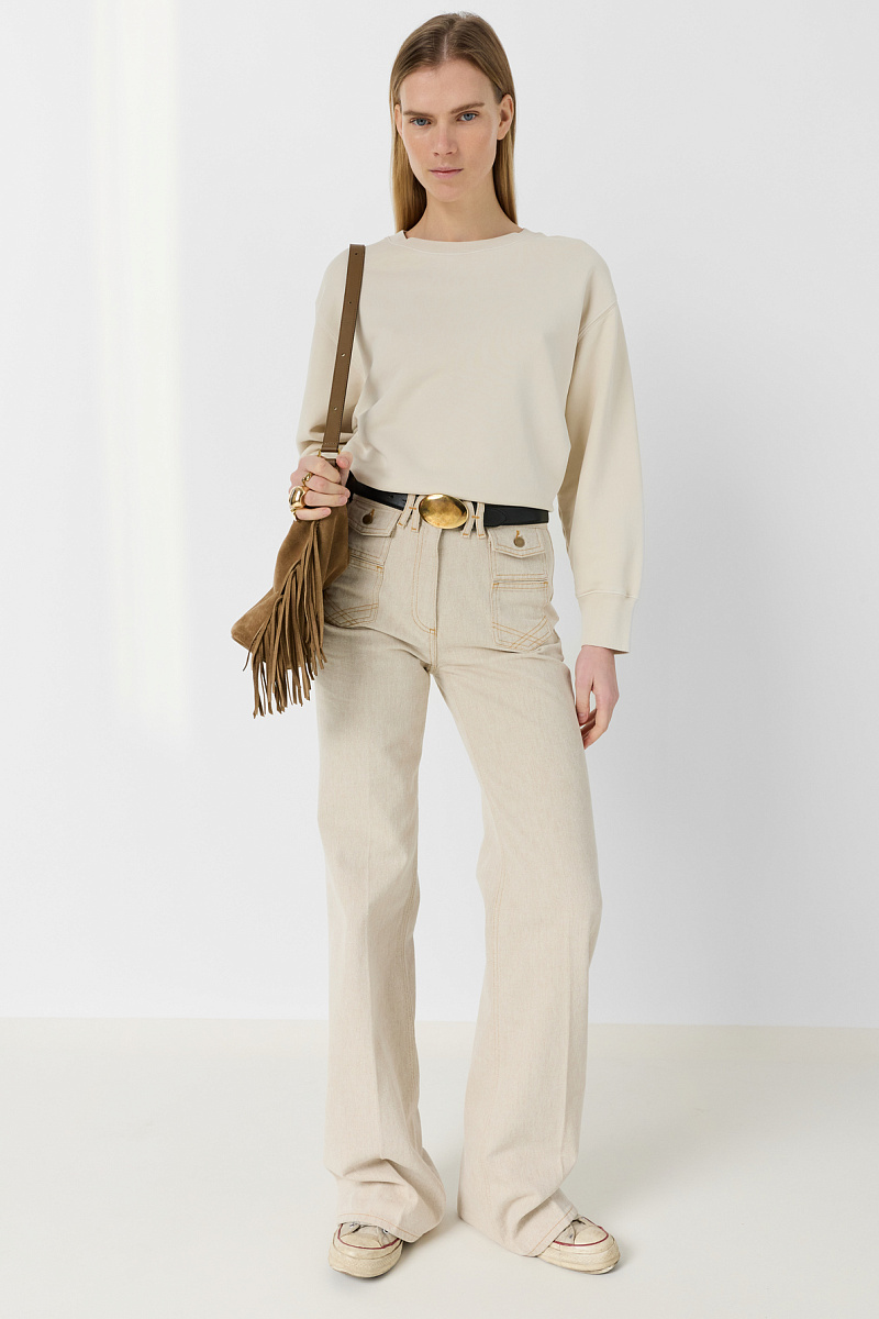 MISHA - Бежевая толстовка из хлопка