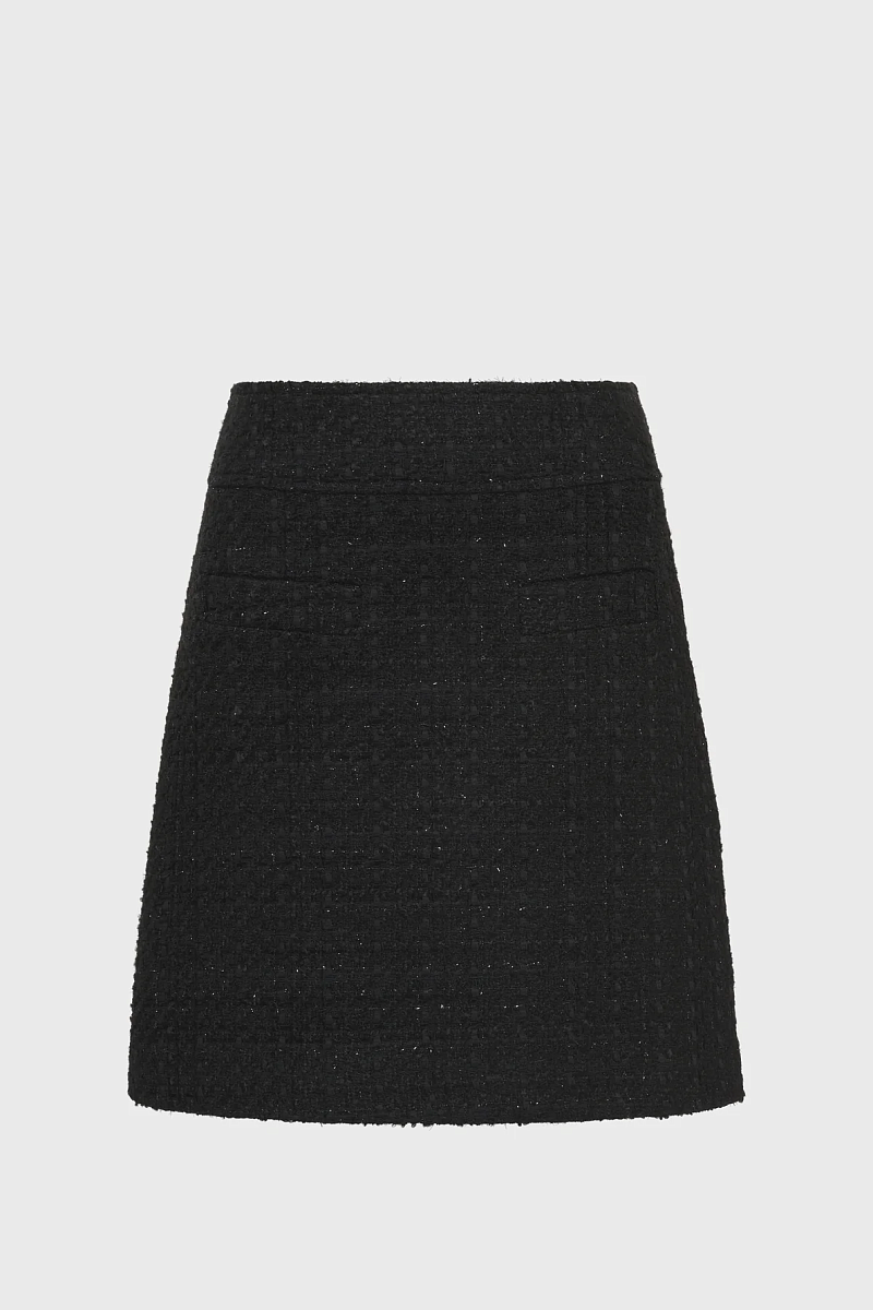 BARANICE - Короткая юбка из твида и люрекса