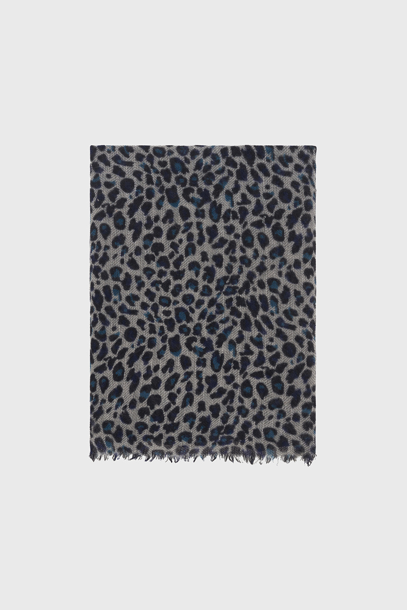 ROSALIE - Шарф с леопардовым узором