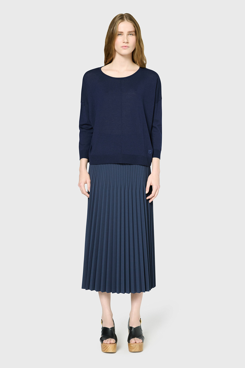 JAYME - Свободный джемпер из мериносовой шерсти