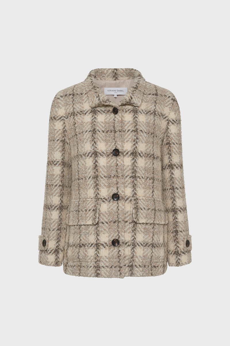 MANUELA - Полупальто в клетку