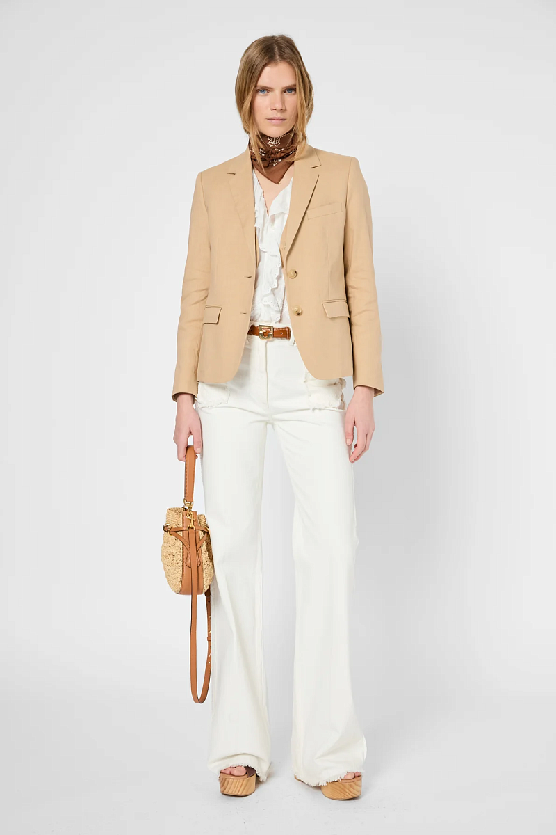 RAPHIE - Жакет из льна и хлопка