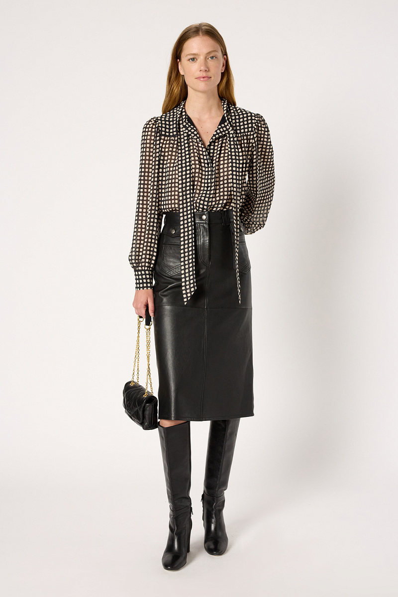 ALISHA - Блуза в горошек