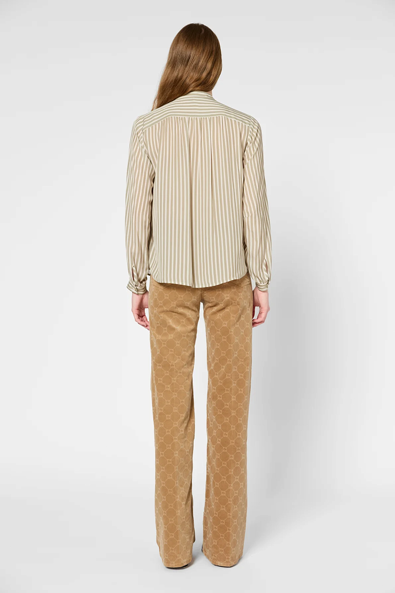 UNYKA - Блуза в полоску из мягкой ткани