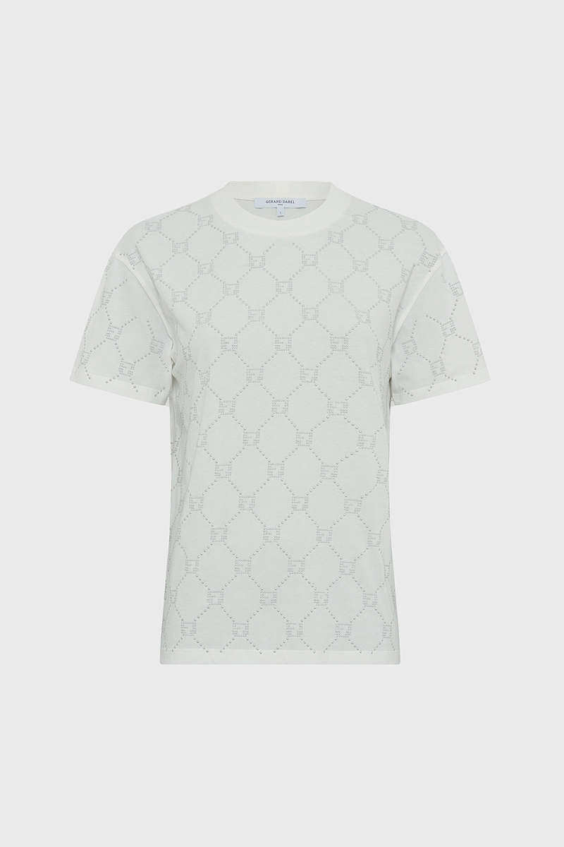 GABRIELLE - Футболка из хлопка с принтом