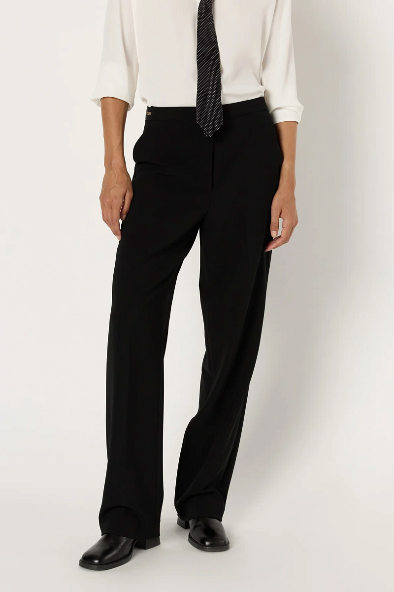 CECILE - Эластичные брюки прямого кроя