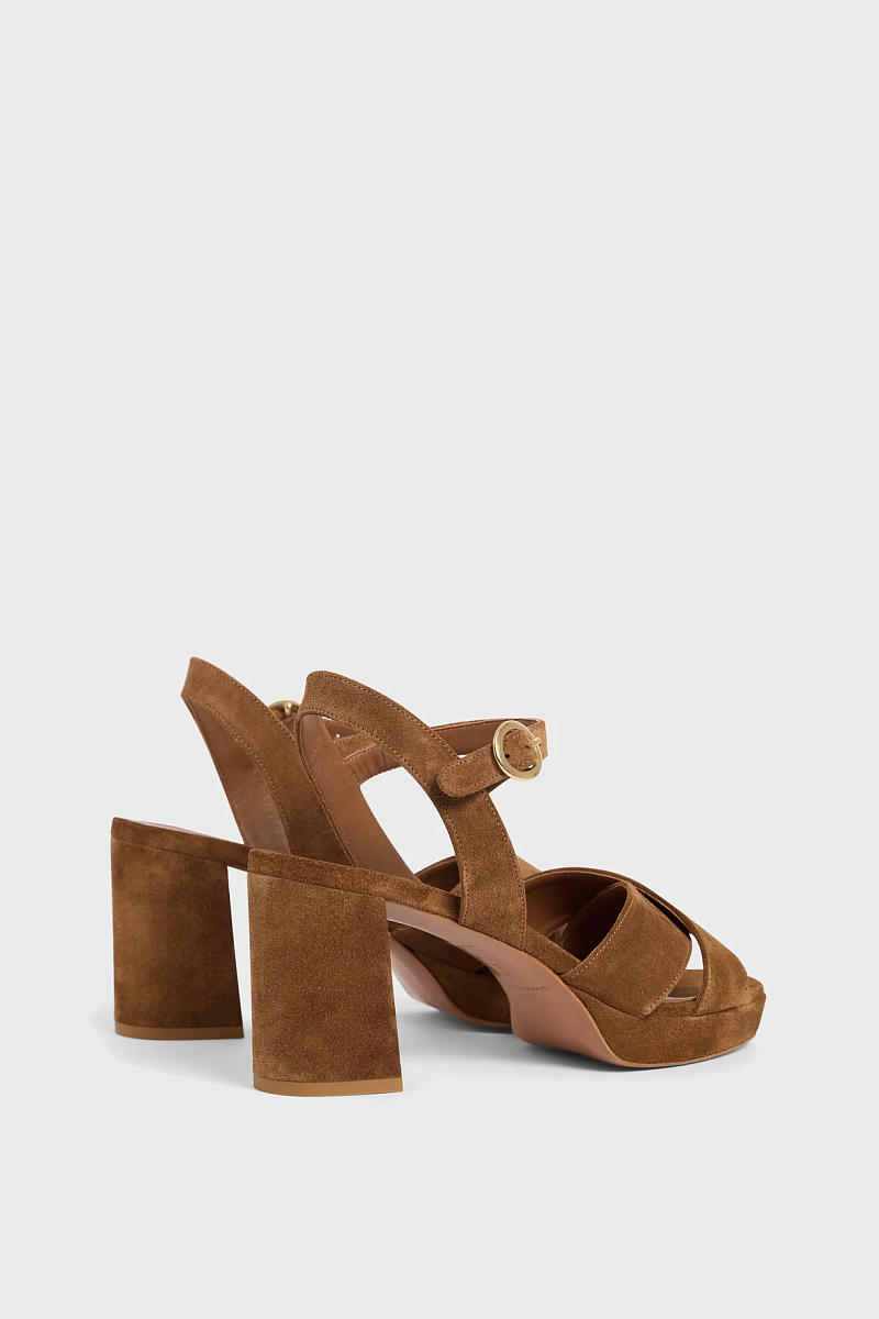 LYA - Босоножки из замши на платформе