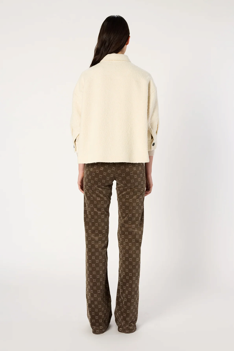 NINON - Однотонный твидовый жакет