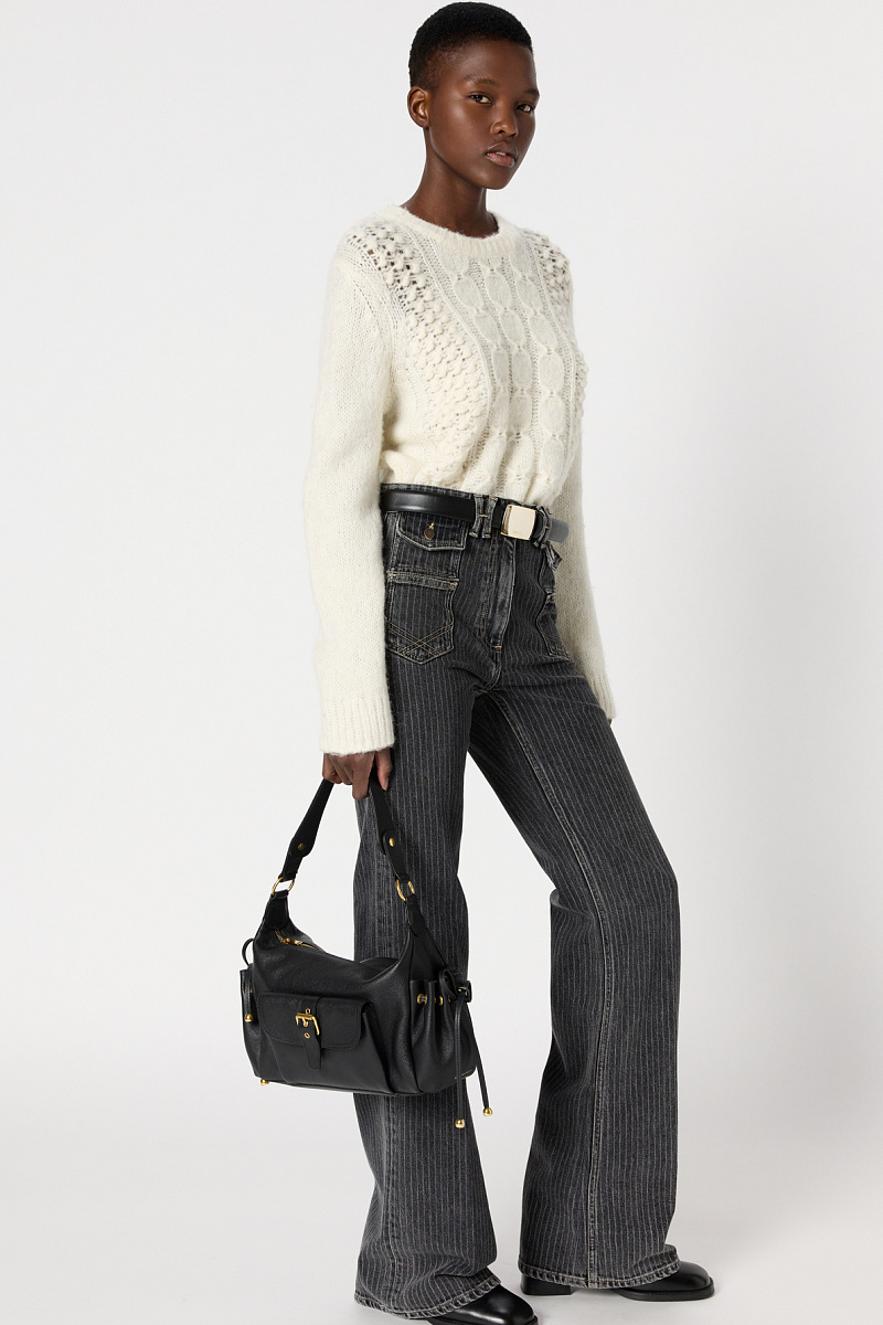 ANNA - Расклешенные джинсы в полоску