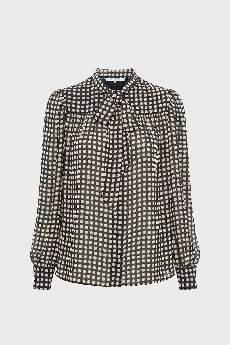 ALISHA - Блуза в горошек