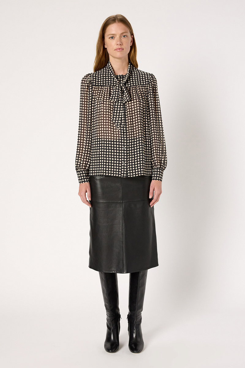 ALISHA - Блуза в горошек