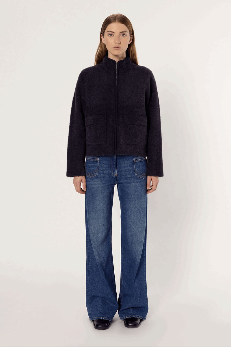 ELVIRA - Куртка на молнии c мягким ворсом