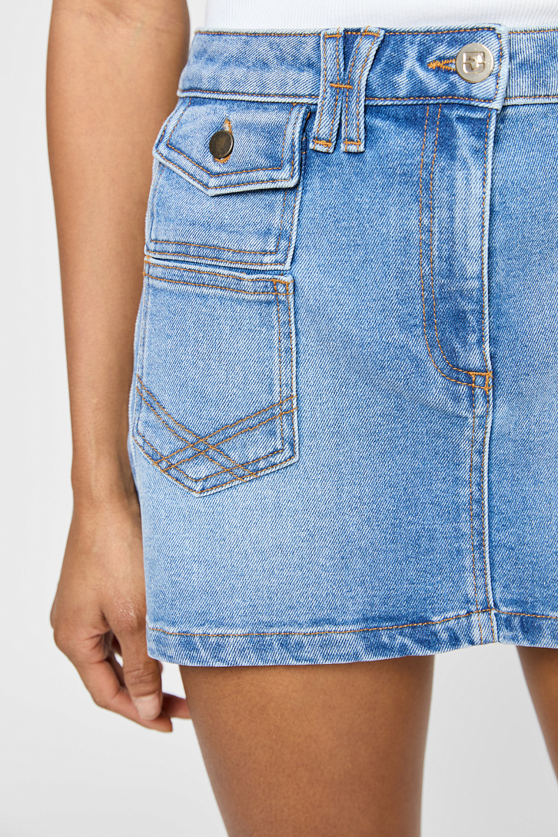 VIRGINIE - Джинсовая мини-юбка