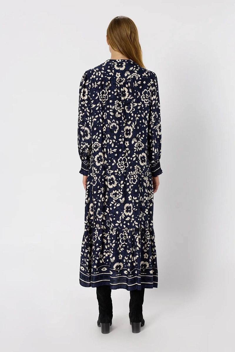 LYDIANE - Длинное платье с цветочным принтом