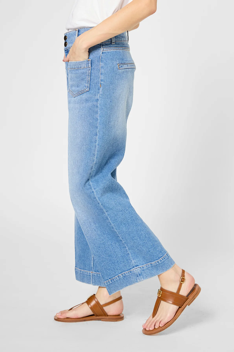 LADI - Джинсы в морском стиле