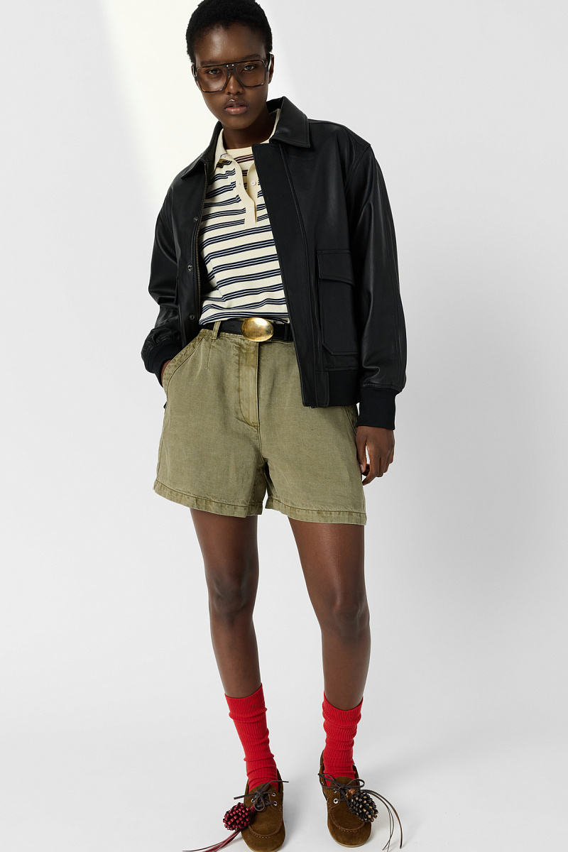 AVINA - Шорты из лиоцелла и льна