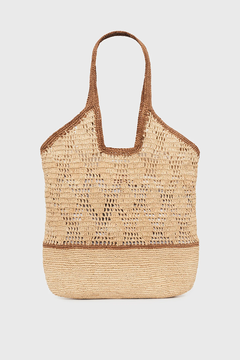 JADE - Сумка-шоппер из рафии