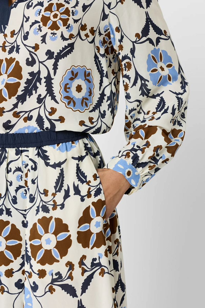 JONIA - Длинная юбка с растительным принтом