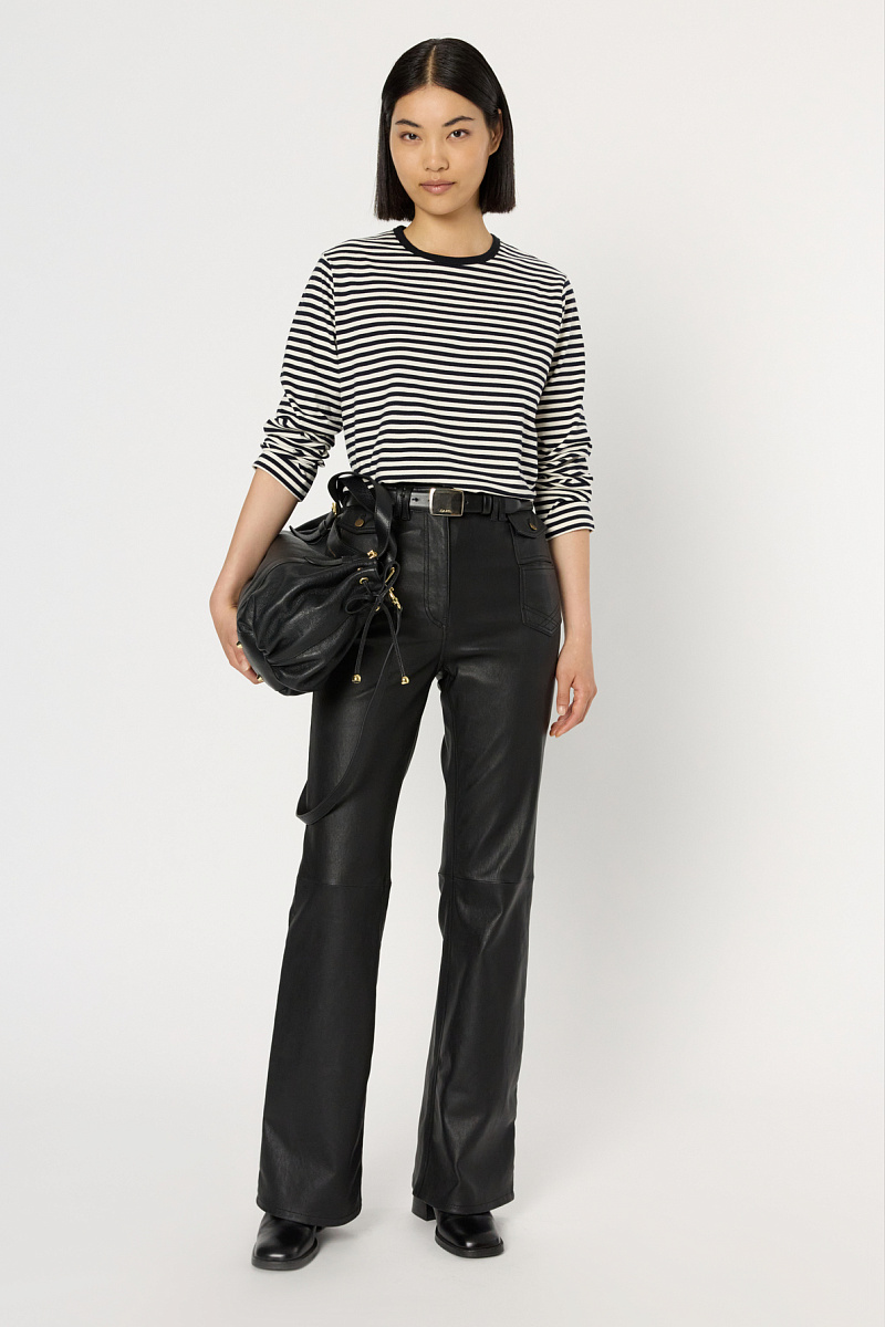 HULIA - Лонгслив из 100% хлопка в полоску