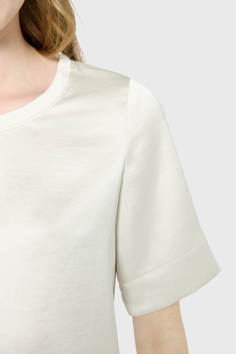 UMIKO - Однотонная футболка из сатина