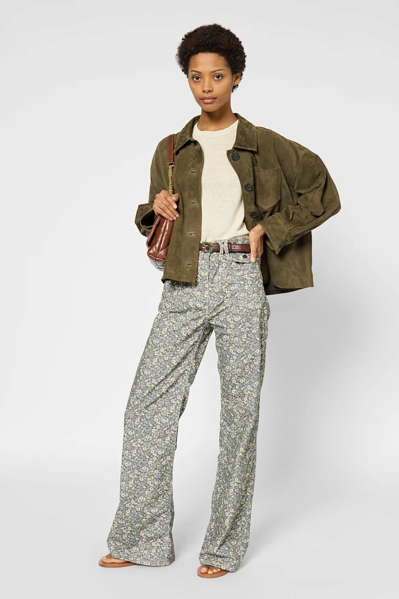 ROSE - Укороченная куртка из замши