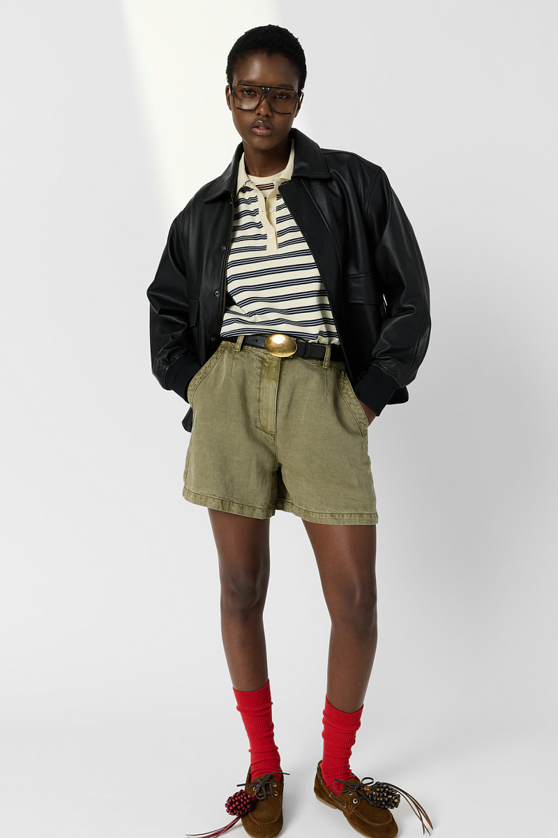 AVINA - Шорты из лиоцелла и льна