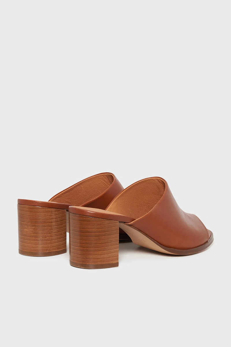 LIVIO - Кожаные мюли на каблуке