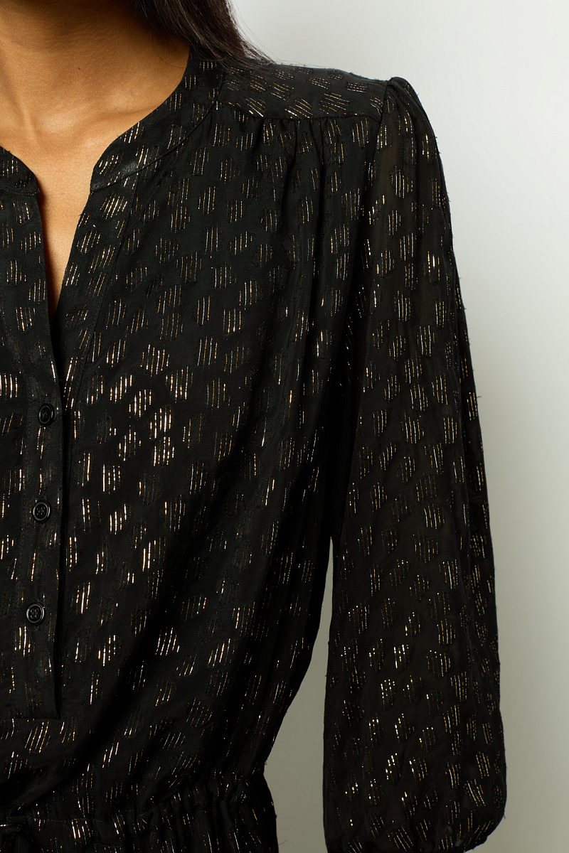 STEPHY - Макси-платье с люрексом