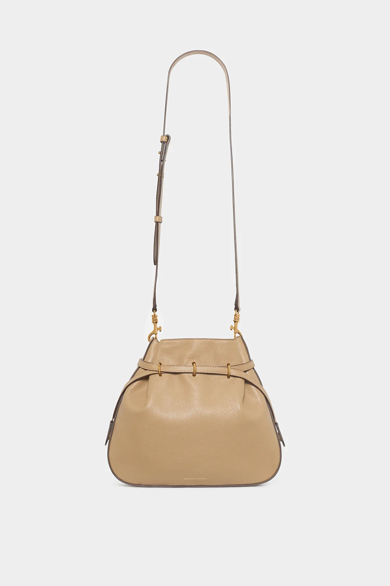 LE ROMY - Cумка-ведро из 100%  кожи