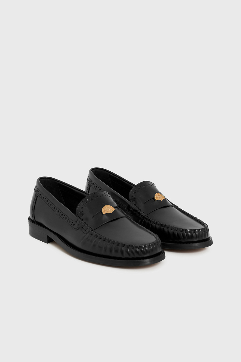 JACK - Лоферы из гладкой кожи на рифленой подошве