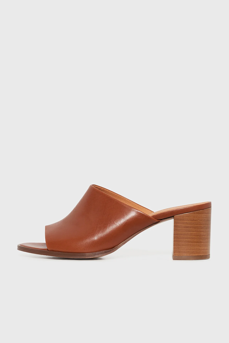 LIVIO - Кожаные мюли на каблуке