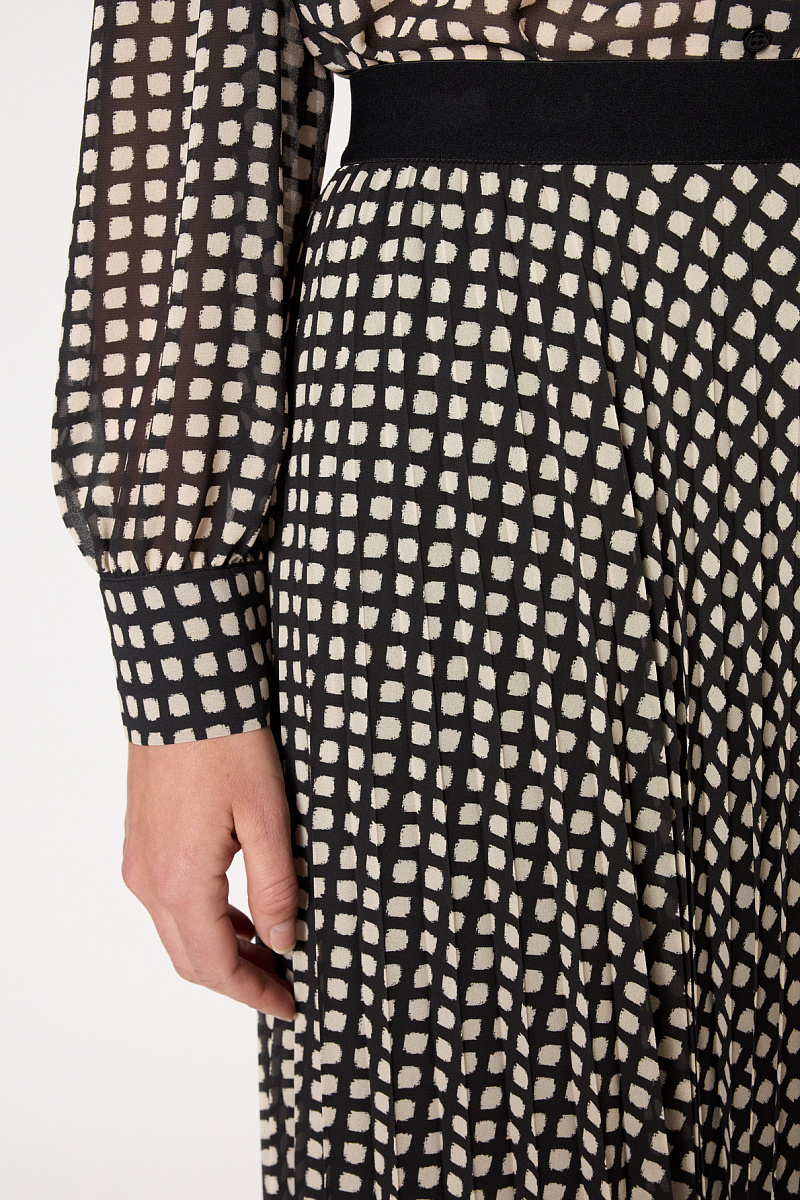 BETH - Юбка-миди в горошек