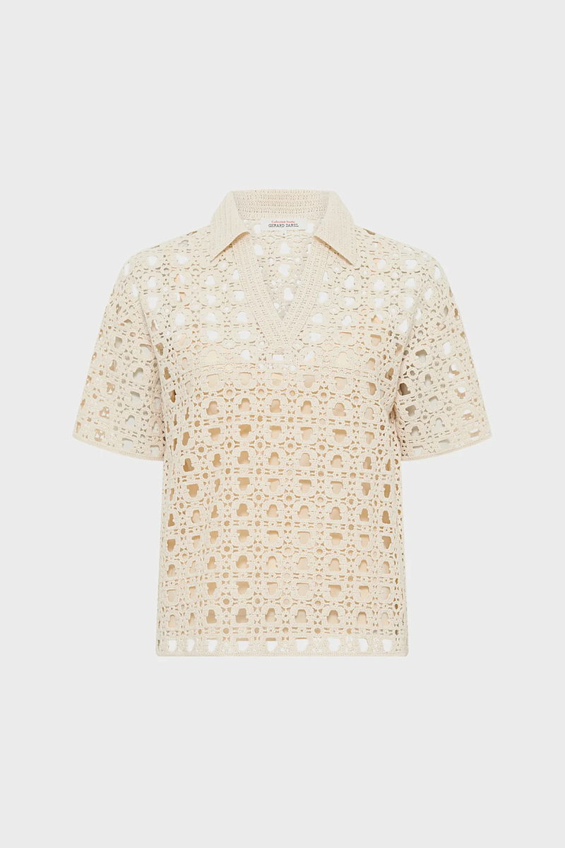 Ажурная блуза из 100% хлопка