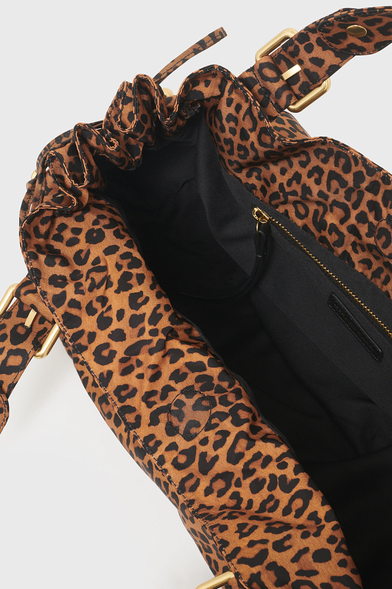 24H - Сумка с леопардовым принтом